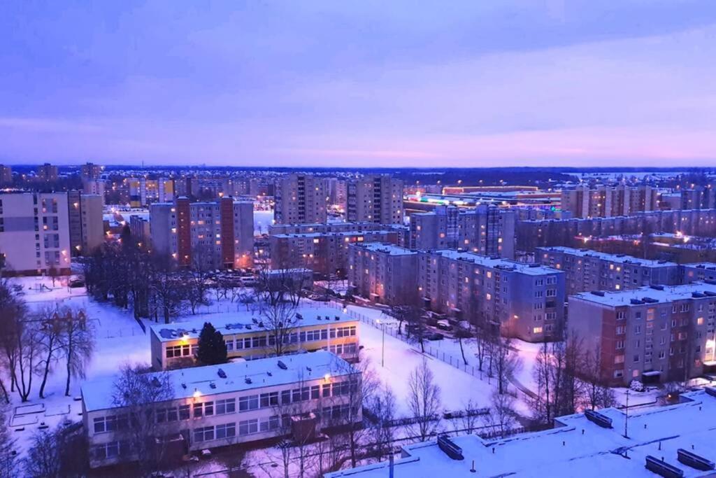 Lyra63 Large 80Sq M Top 14 Floor Šiauliai Dış mekan fotoğraf